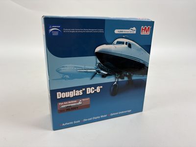 HOBBY MASTER 1:200 AIRLINER SERIES DOUGLAS DC-6 WITH ORIGINAL BOX (HL5001)