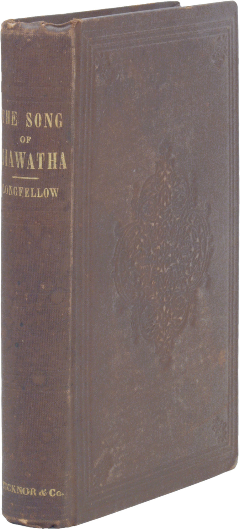 The Song of Hiawatha by Henry Wadsworth LONGFELLOW Hardcover 1855