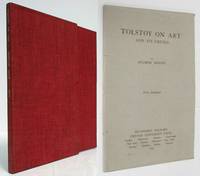 image of TOLSTOY ON ART AND ITS CRITICS