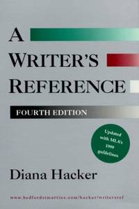 A Writer&#039;s Reference by Hacker, Diana