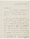 Autograph letter signed to Theophilus Parsons, Jr., Washington, D.C., 2 February 1840