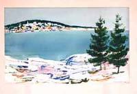 image of Maine Village, Winter