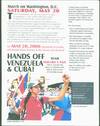 March on Washington, D.C., Saturday, May 20 (2006) Hands off Venezuela and Cuba; Marcha en Washington Sabado 20 de Mayo (2006) !Manos Fuera de Venezuela y Cuba (2 posters, 1 in english, the other in Spanish)