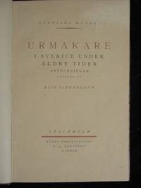 URMAKARE I SVERIGE UNDER ÄLDRE TIDER. (photo 2)