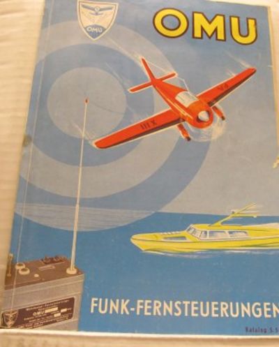 OMU Funk-Fernsteuringen. Katalog 5. 58.