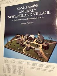 Cut & Assemble An Early New England Village