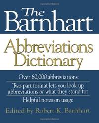 The Barnhart Abbreviations Dictionary