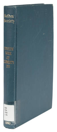 Pension Book of Clement's Inn. Vol. 78
