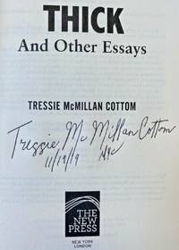 image of THICK AND OTHER ESSAYS (SIGNED, DATED,_NYC)