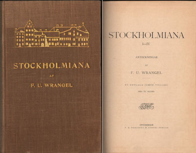 STOCKHOLMIANA I-IV.