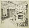 View Image 2 of 3 for 3 pen and ink drawings of Interiors for House & Garden, 1915 Inventory #266927