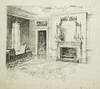 View Image 3 of 3 for 3 pen and ink drawings of Interiors for House & Garden, 1915 Inventory #266927