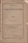 Official Army Register for 1849