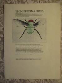 image of The Gehenna Press & The Eremite Press Catalogue