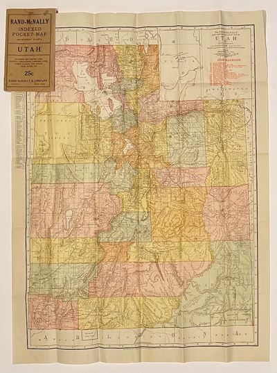 Indexed Pocket Map and Shipper's Guide of Utah