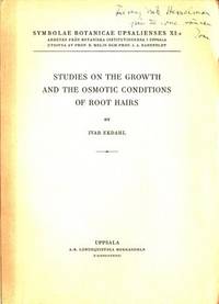 Studies on the growth and the osmatic conditions…
