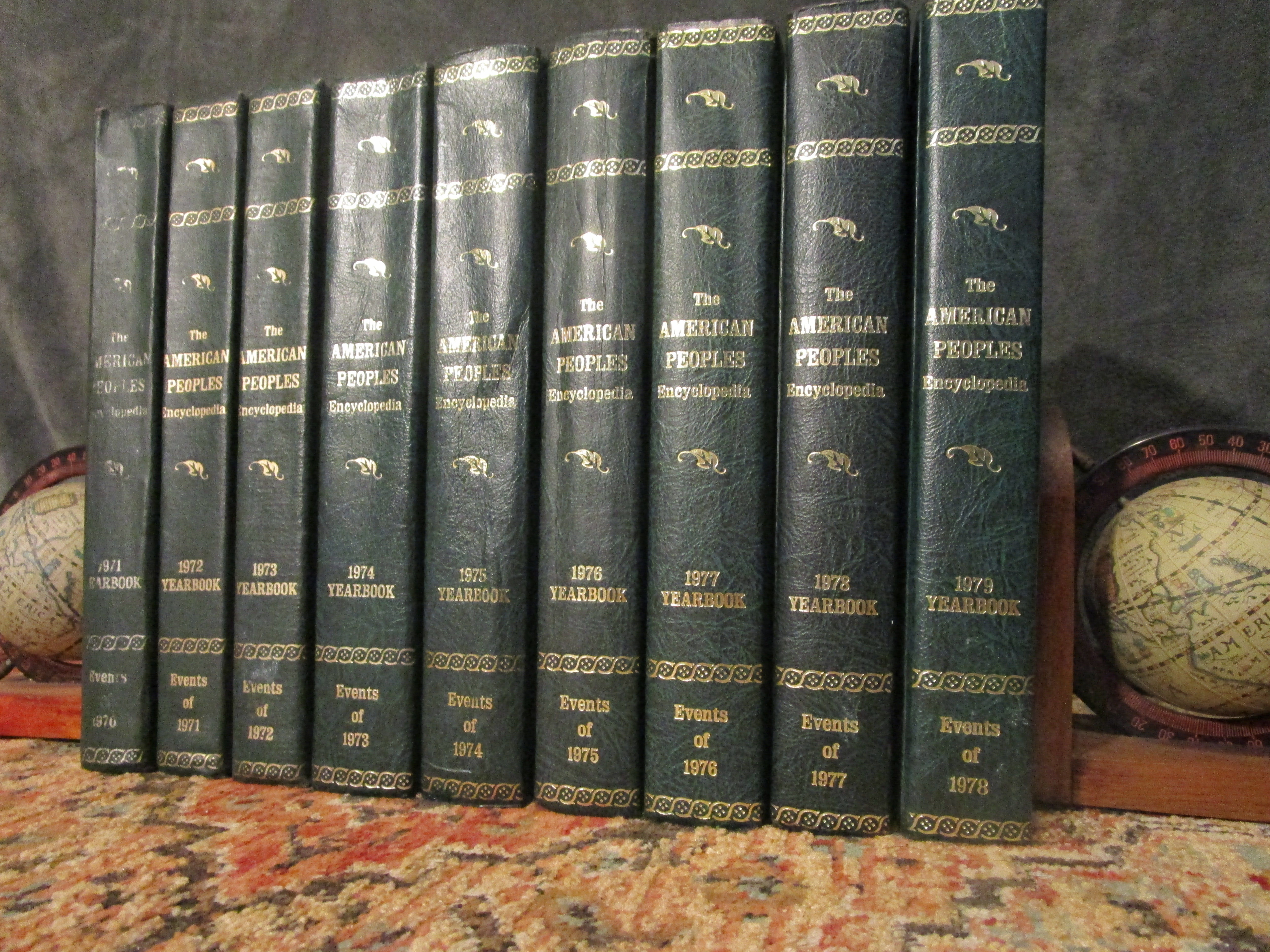 The American Peoples Encyclopedia Yearbook (197179) by