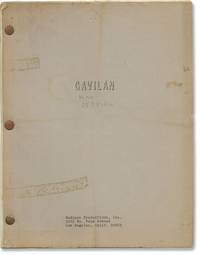 Gavilan: Somebody Needs a Taxi (Original screenplay for an unproduced episode of the 1982-83 television series)