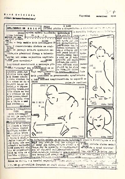 400-pp. typed and mimeographed volume, comprising two compiled works dedicated to Czech authors, wit...