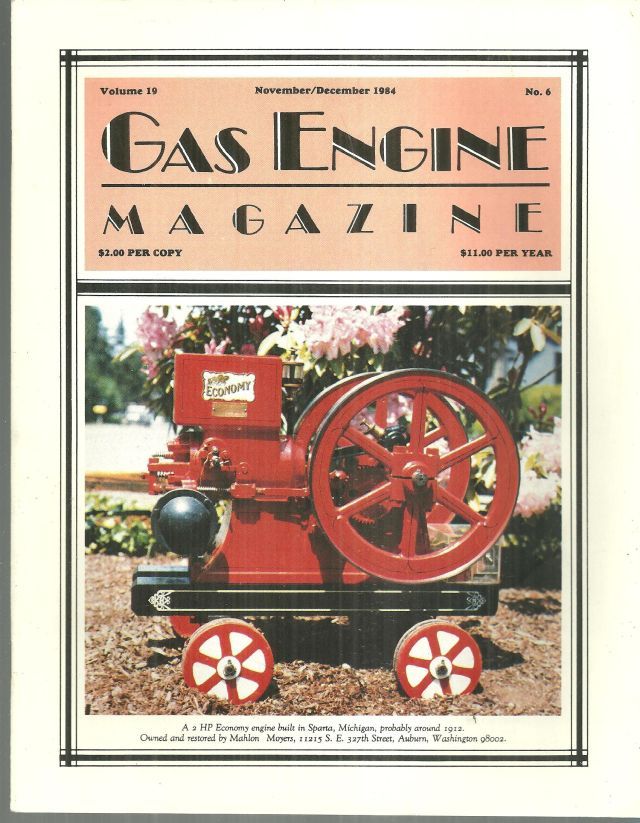 Gas Engine - Gas Engine Magazine November/December 1984