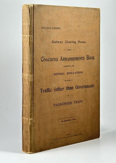 COACHING ARRANGEMENTS BOOK. Embracing the General…