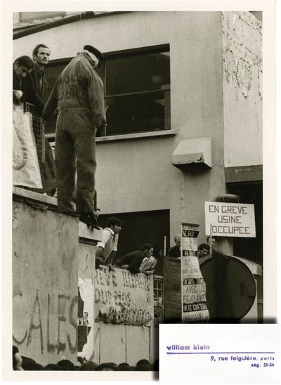 Grands soirs et petits matins [Mayday] (Original photograph from the set of the 1977 film)