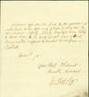 Autograph letter signed to "my cozen Tunstall," most likely Bishop Cuthbert Tunstall