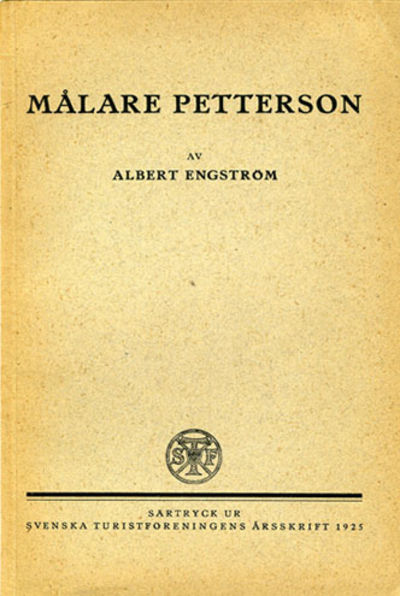 Målare Petterson. Särtryck ur Svenska…