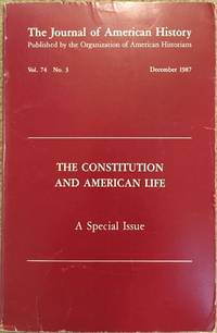 cover of The Journal of American History: Vol. 74, No. 3, December 1987