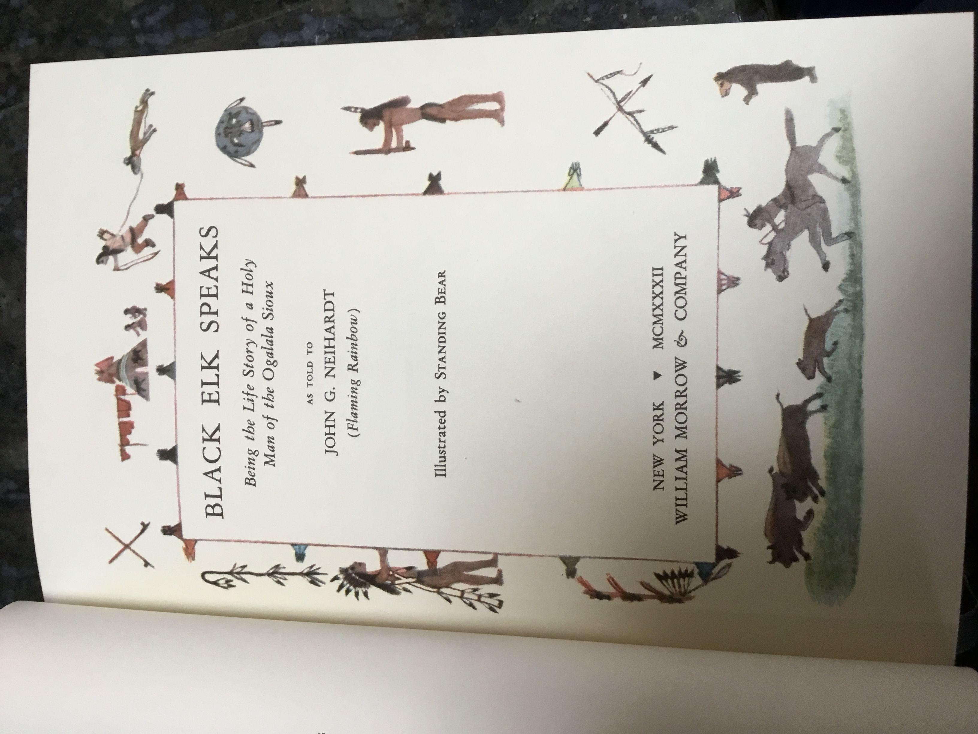 Black Elk Speaks Being the Life Story of a Holy Man of the Ogalala