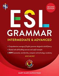 ESL Grammar: Intermediate & Advanced (English as a Second Language)