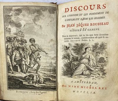 Discours sur l'origine et les fondemens de…
