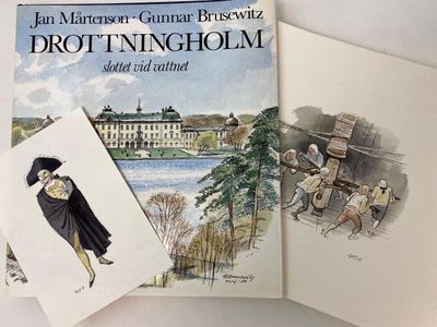 Drottningholm. Slottet vid vattnet.