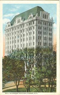 Bell Telephone Building, Albany New York early 1900s unused Postcard