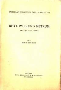 Rhytmus und Metrum. Akzent und Iktus.