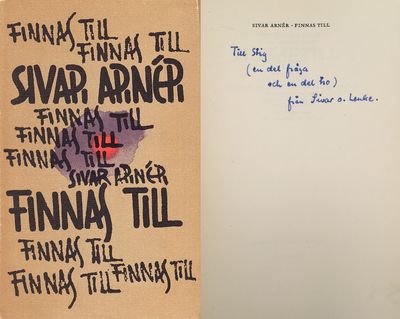 Finnas till. [Utg. av] Albert Bonniers förlag.