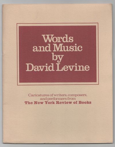 New York: The New York Review of Books. First edition. A portfolio of 12 individual caricatures /dra...