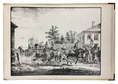 Nouvelle Collection de Quarante-Deux Vues de Saint-Pétersbourg et de ses Environs, Dessinées d'après Nature par Divers Artistes. Accompagnées d'un Plan de la Ville, Divisé par Carrés de Renvois, pour s'Orienter Facilement, à l'Usage des Étrangers