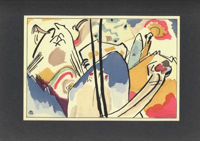 Kandinsky and der blaue reiter. Herausgeber : Kandinsky. Franz Marc. Zweite Auflage. (photo 3)
