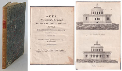 Acta inaugurationis novarum academiæ Aboënsis…