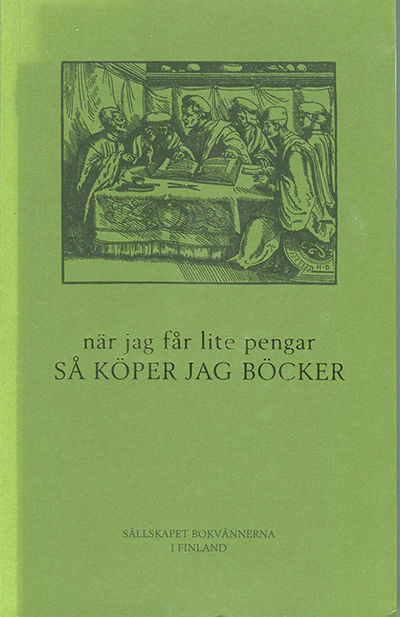 När jag får lite pengar så köper jag böcker.