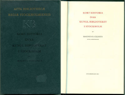 Kort historia över Kungl. biblioteket i Stockholm.