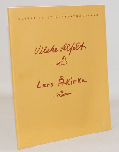 Skitse af et kunstnerægtepar. Vibeke Alfelt og…