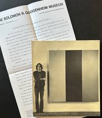 Brice Marden (Including the Original Guggenheim Announcement)