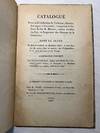 Catalogue d’une jolie Collection… (22 December 1826)