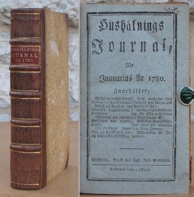 Hushållnings Journal, För Januarius - December År…