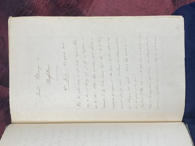 [MANUSCRIPT TRAVELOGUE TO THE BRITISH...; (photo 11)