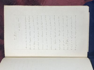 [MANUSCRIPT TRAVELOGUE TO THE BRITISH...; (photo 12)