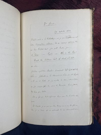 [MANUSCRIPT TRAVELOGUE TO THE BRITISH...; (photo 18)