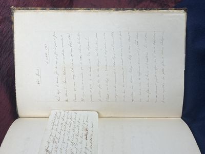 [MANUSCRIPT TRAVELOGUE TO THE BRITISH...; (photo 24)